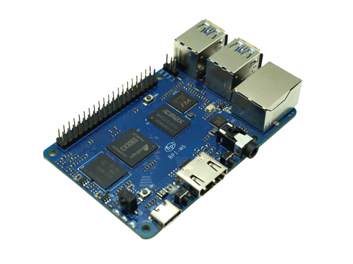 Banana Pi BPI-M5 with Amlogic S905x3 chip design, 16G eMMC