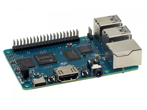 Banana Pi BPI-M5 with Amlogic S905x3 chip design, 4GB RAM and 16GB eMMC