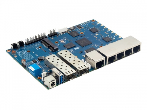 Banana Pi BPI-R3 Router board with MediaTek MT7986(Filogic 830),support Wi-Fi 6,2.5GbE SFP